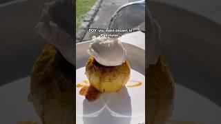 POV: you make dessert in 10 minutes… #viralshort #recipe #apple #dessert