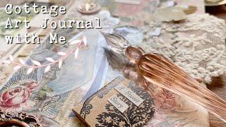 ASMR Art Journal with Me | Cozy Cottage Vibes | No Talking