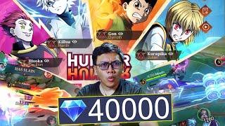 RUNGKAD 40K DIAMOND BUAT BORONG MLBB x HUNTER X HUNTER! KEREN BGET CU!