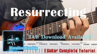 Resurrecting TAB | Electric Guitar Tutorial | Elevation Worship | Playthrough | Cover |