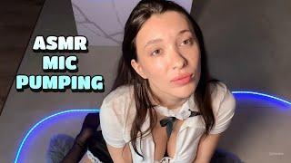 ASMR | Fast & Aggressive Mic Pumping & Spit Painting You