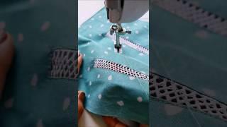 Sewing Tips And Tricks For Joint Lace / Inserted Lace | Joint Lace Kaise Lagaye #Shorts