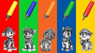 PAW Patrol Rescue Knights #2 | Colors For Kids