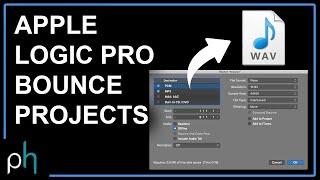 HOW TO BOUNCE PROJECTS - APPLE LOGIC PRO X | NO TALK | Pettinhouse.com