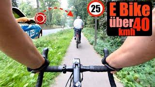 E bike too fast...