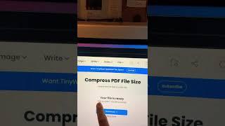 How to compress PDF File size Online 