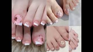 19+ mẫu nail chân màu trắng sang xịn cho mọi cô nàng