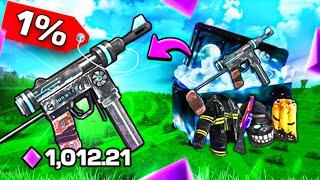 ONE PERCENT CHANCE for this $1000 Rust Skin!