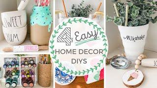 ⭐️ NEW ⭐️ Practical & Fun Home Decor DIYS  |  Cricut Explore Air 2