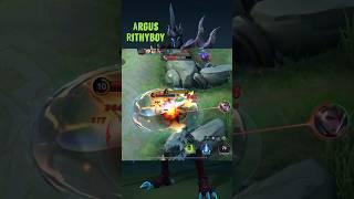 This Alucard wanted to shut my Argus Down But Soon Regret. Mobile Legends