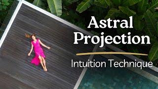 Astral Projection Guided Meditation | Intuition Technique | Binaural Beats