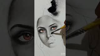 lead power techniques#shading #brush movement