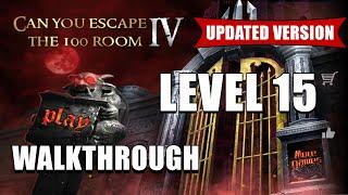 Can You Escape The 100 Room 4 LEVEL 15 | Walkthrough | Can You Escape The 100 Room IV [Updated]