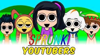 TRANSFORMÉ A LOS YOUTUBERS EN SPRUNKI  | INCREDIBOX SPRUNKI HORROR GAME COMPLETO  | ADRI SF