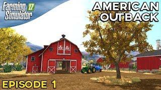 Farming Simulator 17 Timelapse - American Outback Episode 1