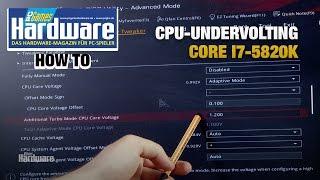 CPU-Undervolting | Strom sparen beim Core i7-5820K