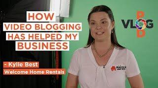 Kylie Best on Video Blogging for her Business // Vlog Pod // Sunshine Coast