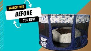 Portable Dog Playpen - My Girl Loves It!