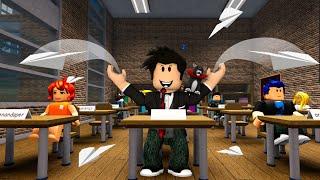 BILHETINHO DE PAPEL NA ESCOLA | Roblox - The Presentation Experience