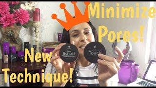 NEW "Behold Setting Powder" Minimize your pores with this technique!!