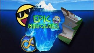 Айсберг Epic Minigames | Загадки и Тайны