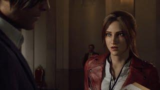 Claire meets leon at the White house. Resident Evil: Infinite Darkness