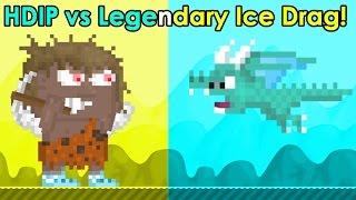 Growtopia- HowDoIPlayGT VS Legendary Ice Dragon!