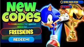 ALL NEW WORKING CODES FOR SONIC SPEED SIMULATOR IN 2024! ROBLOX SONIC SPEED SIMULATOR CODES