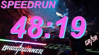 Ghostrunner In Under 49 Minutes (48:19 Ghostrunner Speedrun In Bounds)