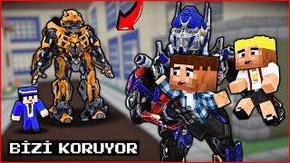 EFEKAN'IN ROBOTU BİZİ KORUYOR!  - Minecraft