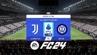 FIFA 24 - Juventus vs Inter | Serie A 2023/24 - Gameplay PS4