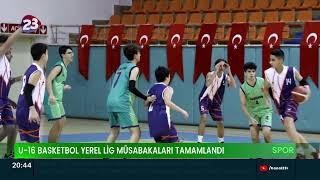 U-16 BASKETBOL YEREL LİG MÜSABAKALARI TAMAMLANDI