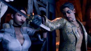 Goro Majima in Resident Evil 4 Remake