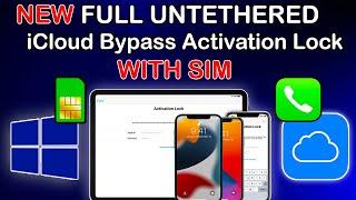  (2023) Untethered iCloud Bypass Windows + Sim/Signal/Network | iCloud Bypass Sim Fix iRemove Tools