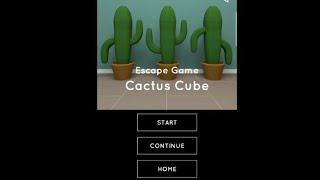 Escape Game: Cactus Cube walkthrough | nicolet.jp