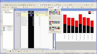 Graphing: Origin 8.5: Labeling Data Plots using Data from Other Columns