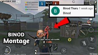 Binod || montage video || pubg mobile lite || Game XteR ||