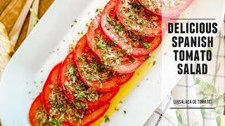 Refreshing Spanish Tomato Salad | The Ultimate Summer Salad Recipe