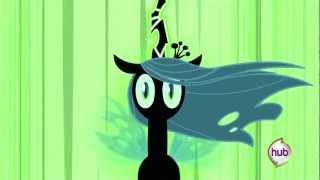 Chrysalis the Changeling Queen reveals her true form