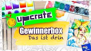 ️  Gewinnerbox Upcratebattle ️ | Das ist drin  | Miss Kunterbunt Art