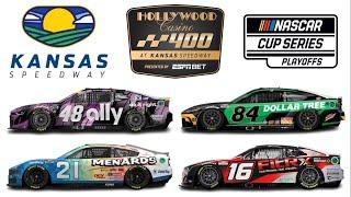 NASCAR Cup Series Paint Scheme Preview for Kansas