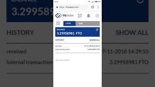 Обмен с кошелька FNWallet через обменник BissonExchange на кошелек Advcach