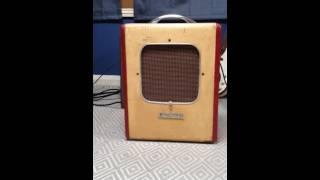 1956 Flot-A-Tone amp demo