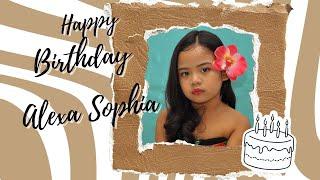 Alexa Sophia's Journey | 7th Birthday Video Presentation | Birthday Slideshow Presentation