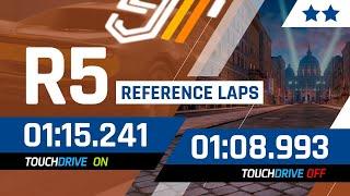 Asphalt 9 - FERRARI 296 GTB Grand Prix Round 5 - 2⭐ Touchdrive & 3⭐ Manual Drive Reference Laps