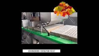 Starch Mogul Gummy Production Line, Semi automatic Starch gummy making machine, jelly candy machine