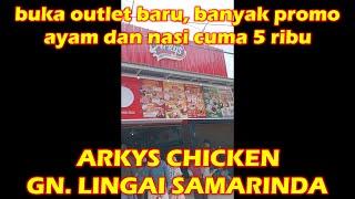 Buka outlet baru, Arkys Chicken banyak promonya