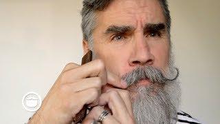 Handlebar Mustache with Loose Curl Tutorial | Greg Berzinsky