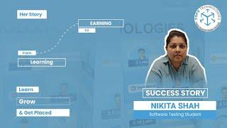From Learning to Earning | Nikita Shah’s Success Story | Software Testing Student at TOPS