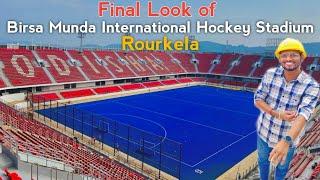 Final Look of Birsa Munda International Hockey Stadium Rourkela